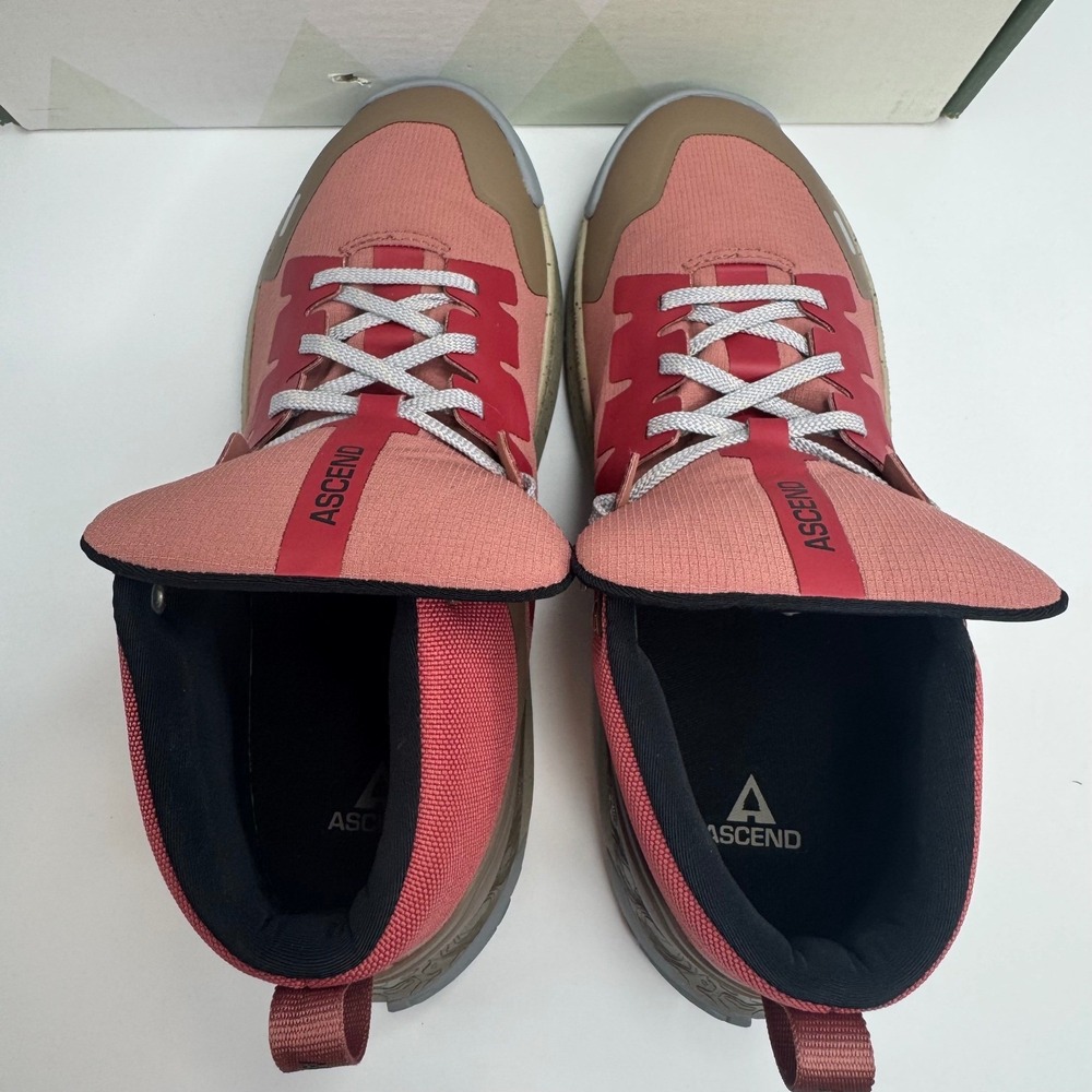 Ascend Mojave Trail LT Mid Hiking Boots Womens 9 Bone-Dry Vibram Cedarwood Pink - Picture 8 of 9